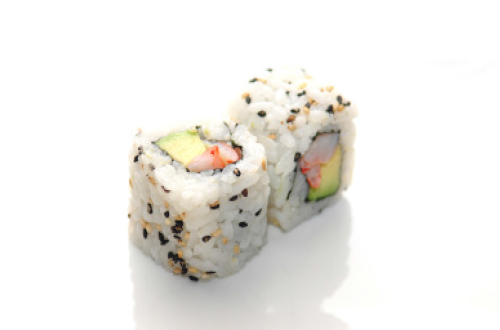 46 CALIFORNIA MAKI (avocat, surimi)