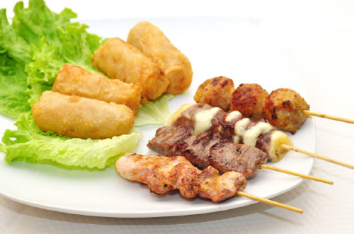 MENU F14 NÊMS BROCHETTES